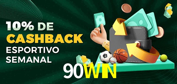 10% de bônus de cashback na 90WIN